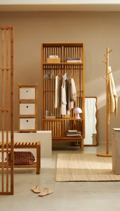 CASA LINOLUX Scatola Portatutto Con Zip Beige- Scatole