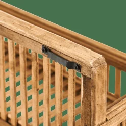 CASA LINOS Scaffale Pensile Naturale- Kids|Scaffali Da Parete