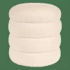 CASA LOBBY Pouf: Bianco Antico- Autunno|Pouf