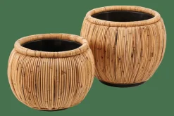 CASA LOMBOK Vaso Per Piante Naturale- Vasi Di Fiori
