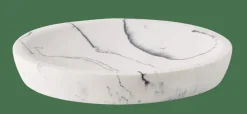 CASA LUNA Portasapone Effetto Marmo- Accessori Da Lavandino