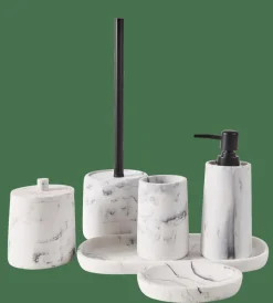 CASA LUNA Portasapone Effetto Marmo- Accessori Da Lavandino