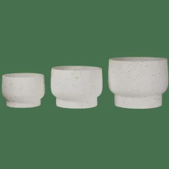 CASA MAGNO Vaso Da Giardino Bianco- Vasi Da Giardino