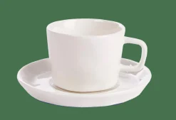CASA MAREA Espresso Tazza+piatt 12 CL Bianco- Tazze