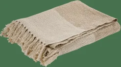 CASA MIMI Plaid Marrone Chiaro- Plaid