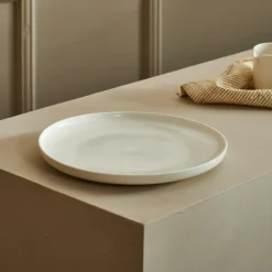 CASA MOON Piatto Piano Bianco- Piatti