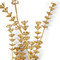 CASA MOTHERWORT Rametto Erbe Dorato- Rami Artificiali|Autunno