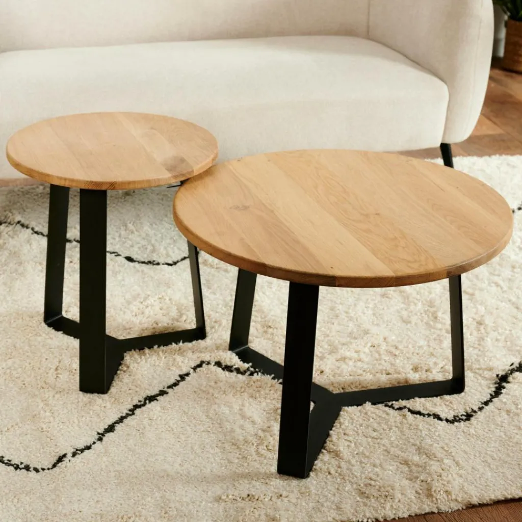 CASA NAVORA Tavolino Naturale- Tavoli Da Soggiorno