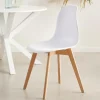 CASA NEW MATS Sedia Da Pranzo Bianco- Sedie Da Pranzo