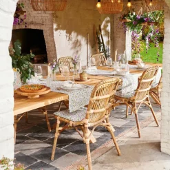 CASA NEW OAK Gambe A Nero- Tavoli
