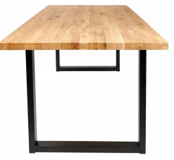 CASA NEW OAK Tavolo Da Pranzo Con Gambe U In Metallo- Tavoli
