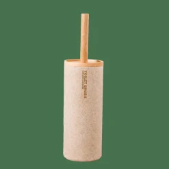CASA NEW RESIN Scopino WC In Supporto Naturale- Accessori Per Il Wc