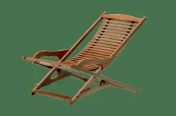 CASA NEW VIP Sedia Relax Senza Poggiapiedi Naturale- Sdraio