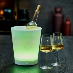 CASA NOZZO Beccucci Set Da 2 Argentato- Accessori Per Vino