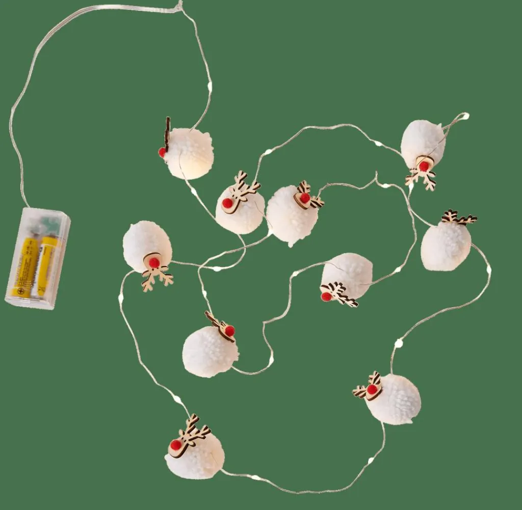 CASA OH DEER Filo Luminoso Con 20 Luci Led Bianco- Fili Luminosi