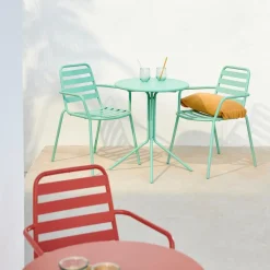 CASA OLAV Tavolo Bistro Aqua- Tavoli Bistro|Tavoli Da Giardino
