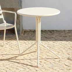 CASA OLAV Tavolo Bistro Sabbia- Tavoli Da Giardino|Tavoli Bistro