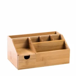 CASA ORGANOO Supporto Per Cotoni Naturale- Accessori Da Lavandino