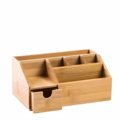 CASA ORGANOO Supporto Per Cotoni Naturale- Accessori Da Lavandino