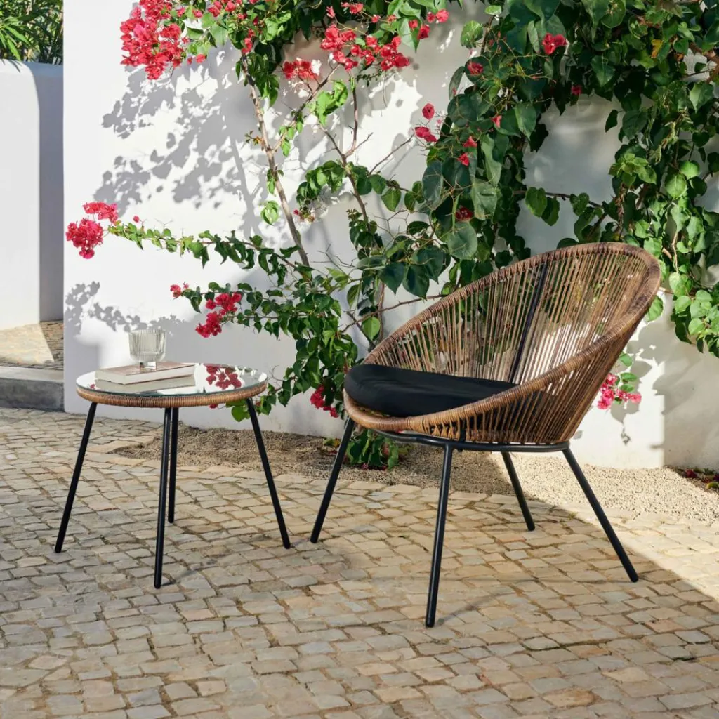 CASA PAPAYO & ACAPULCO Set Lounge Naturale- Sedie Lounge|Set Lounge