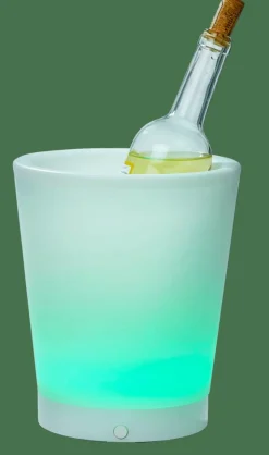 CASA PARTY Secchiello Refrig Con Moodlight Bianco- Secchielli Per Vino