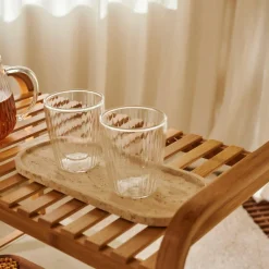 CASA PAUSA Bicchiere 2a Parete Set Di 2 25 CL Trasparente- Bicchieri Da Caffè|Bicchieri Da Tè