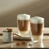 CASA PAUSA Bicchiere 2a Parete Set Di 2 45 CL Trasparente- Bicchieri Da Caffè|Bicchieri Da Tè