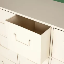 CASA PHARMA Armadietto Farmacia 9 Cassetti Sabbia- Cassettiere