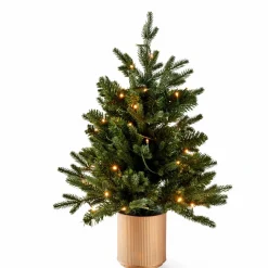CASA PINUS Ramoscello Natalizio Rosso, Verde- Rami Artificiali