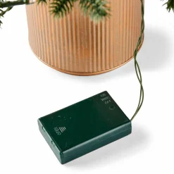 CASA PINUS Ramoscello Natalizio Rosso, Verde- Rami Artificiali
