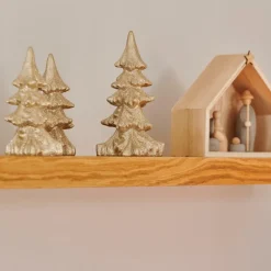 CASA POLLY Soprammobile Dorato- Figurine Decorative
