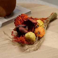 CASA PUMPI Bouquet Secco Vari Colori- Rami Artificiali|Fiori Artificiali