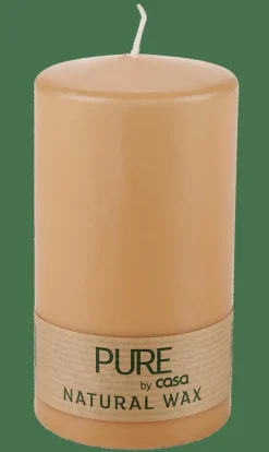 CASA PURE Candela A Cilindro Beige- Candele
