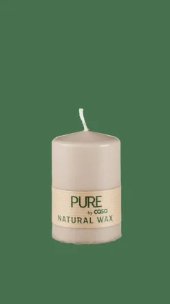 CASA PURE Candela Cilindrica Grigio- Candele