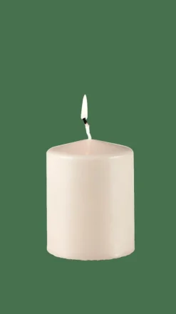 CASA PURE Candela Cilindrica Marrone Chiaro- Candele