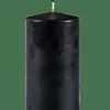 CASA PURE Candela Cilindrica Nero- Candele