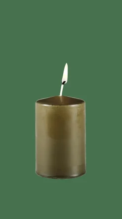 CASA PURE Candela Cilindrica Verde- Candele