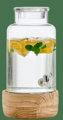 CASA PURI Serbatoio Con Rubinetto 5,5 L Trasparente- Serbatoi