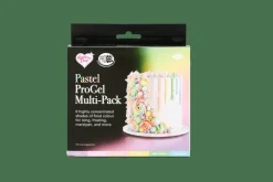 CASA RAINBOWDUST 6 Confezioni Pasta Zucchero Colori Pastello Vari Colori- Generi Alimentari