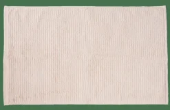 CASA RECYCLE Tappeto 50x80 Crema- Tappeti Per Bagno