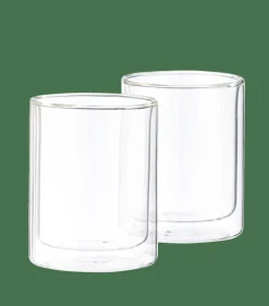 CASA RELAX Bicchiere A Parete Set Di 2 33 CL Trasparente- Utensili Da Tè|Bicchieri Da Caffè