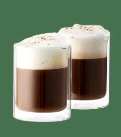 CASA RELAX Bicchiere A Parete Set Di 2 33 CL Trasparente- Utensili Da Tè|Bicchieri Da Caffè