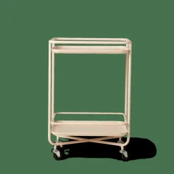 CASA REMUS Carrello Quadrato Sabbia Sabbia- Carrelli