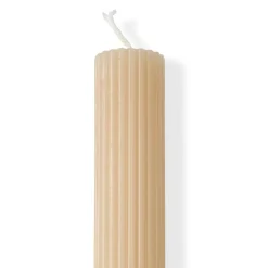 CASA RIB Candela Ondulata Marrone- Candele