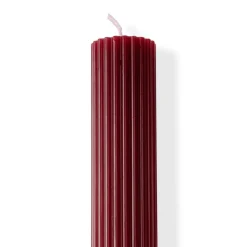 CASA RIB Candela Ondulata Rosso- Candele