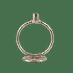 CASA RINGS Candeliere Argentato- Candelieri