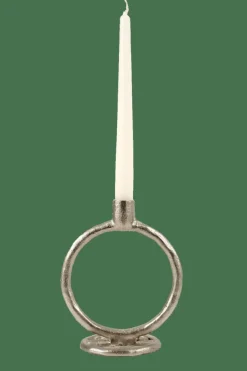 CASA RINGS Candeliere Argentato- Candelieri