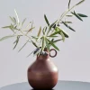 CASA RONDO Vaso Marrone Scuro- Vasi|Autunno