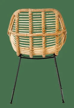 CASA ROTAN Sedia Da Tavolo Naturale- Sedie Da Pranzo