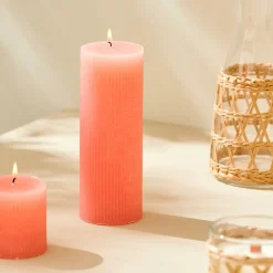 CASA RUSTIC Candela Ondulata Bianco- Candele
